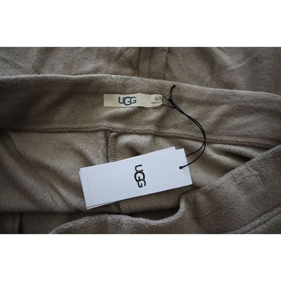 UGG 1136922 Men's Sz XL Wolf Gray Brantley Brushed Terry Jogger Lounge Pants - Picture 3 of 12